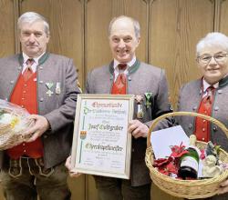 v.l.n.r. Gerhard Grünschachner, Josef Goldgruber, Karin Tschackert